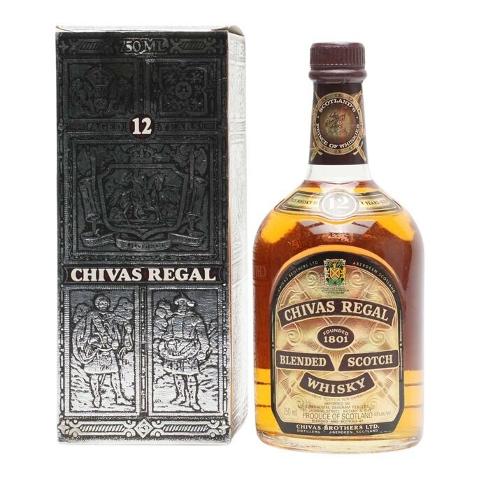 Chivas 12 Year Old 1980s Bottling (750ml)