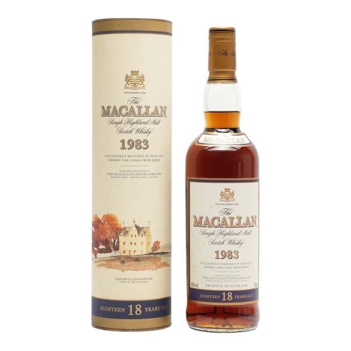 Macallan 1983 18 Year Old Sherry Oak