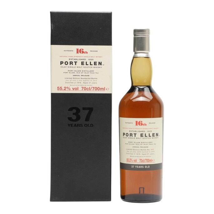 Port Ellen 1978 37 Years Old 16th Release Bottled 2016