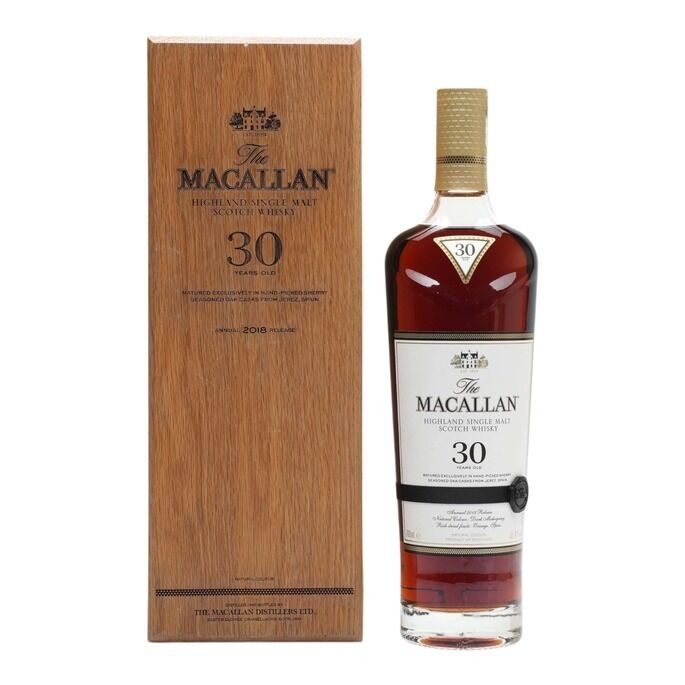Macallan 30 Year Old Sherry Oak 2018 Release