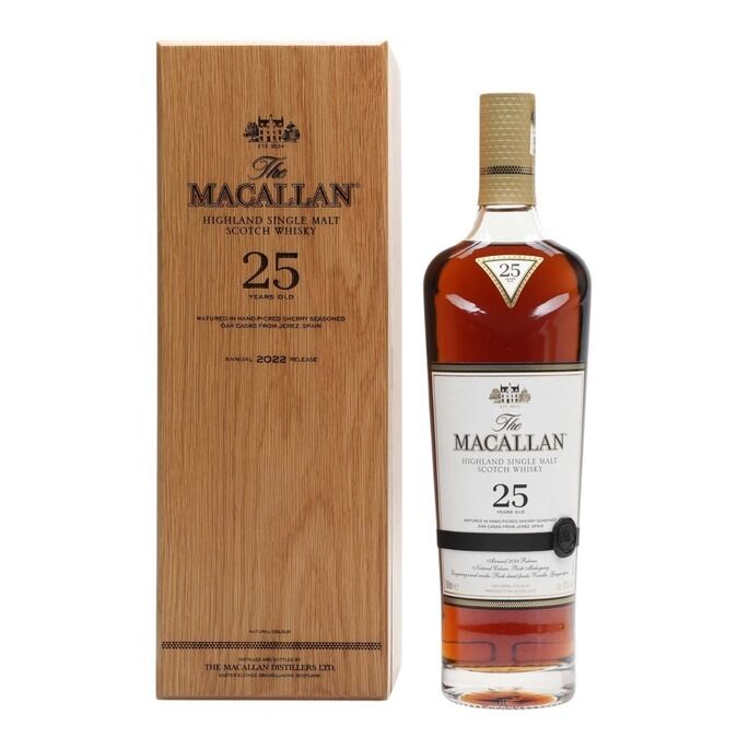 Macallan 25 Year Old Sherry Oak 2022 Release
