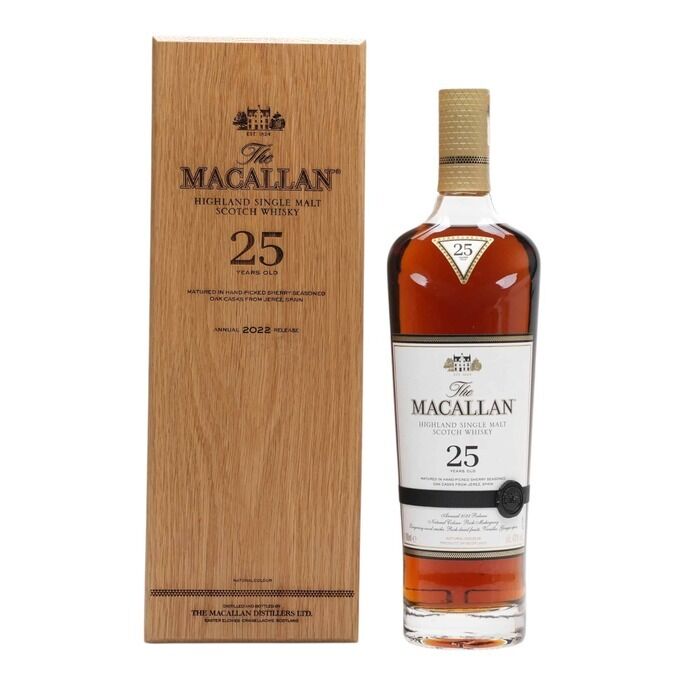 Macallan 25 Year Old Sherry Oak 2022 Release
