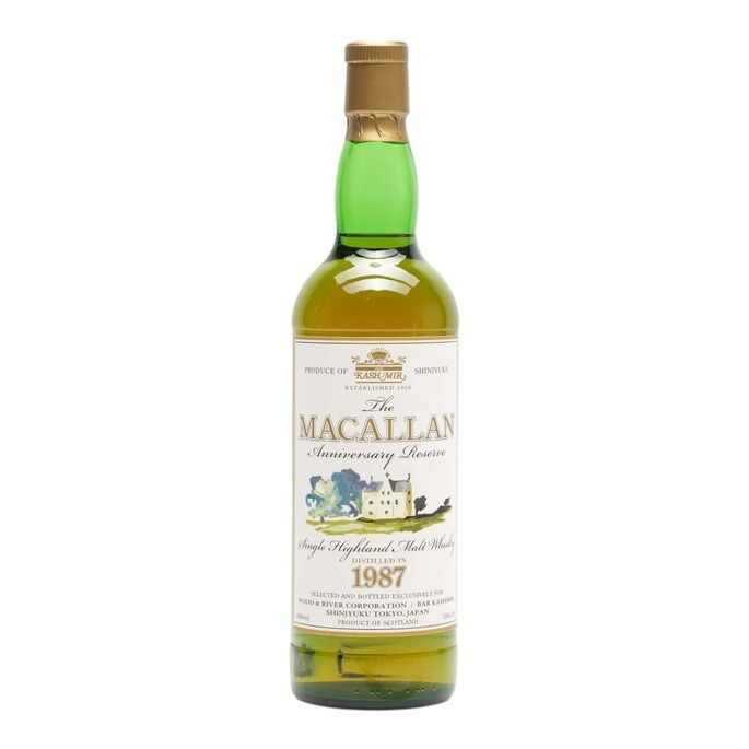 Macallan 1987 Anniversary Reserve For Bar Kashmir