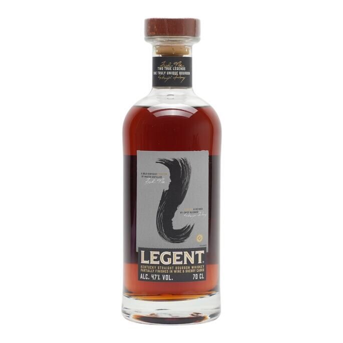 Legent Straight Bourbon, Sherry & Wine Cask, 47% whisky bottle