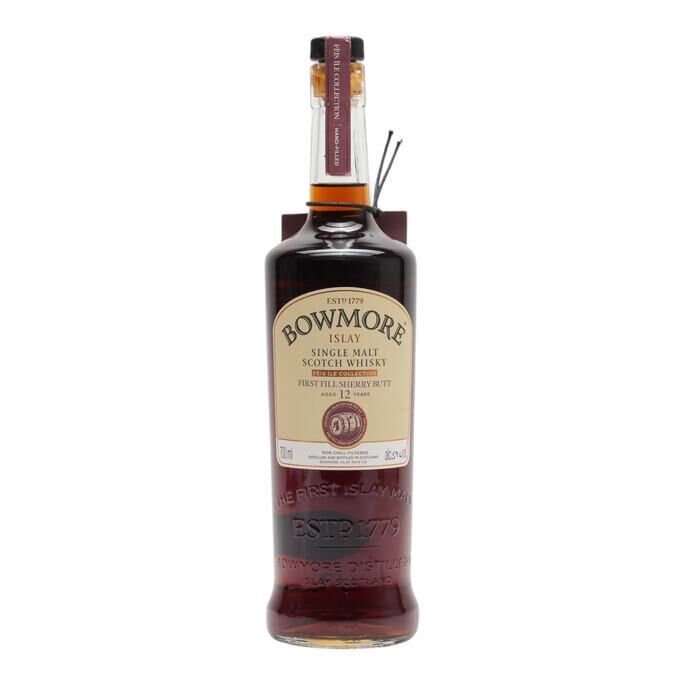 Bowmore 2002 12 Year Old Hand Filled Sherry Feis Ile 2015, Sherry Cask, Cask #2214, 2015, 59.6% whisky bottle