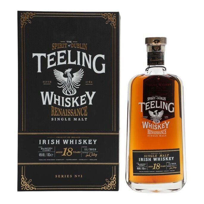 Teeling Renaissance Series No. 1 Single Malt 18 Year Old, Bourbon & Madeira Cask, 2019, 46% whisky bottle
