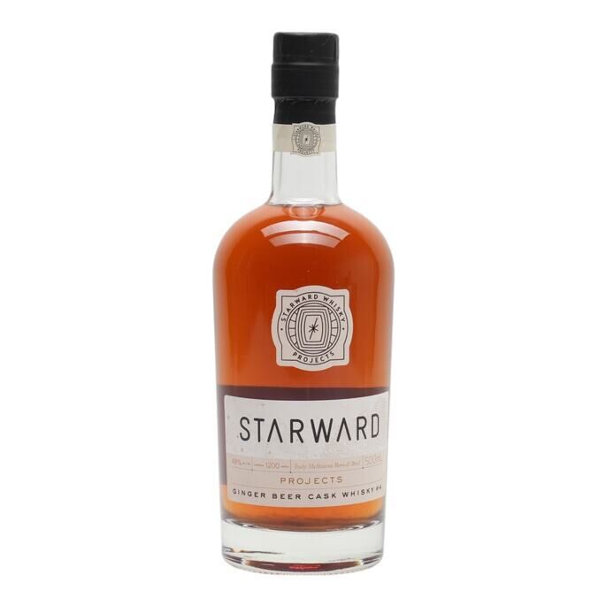 Starward Projects Ginger Beer Cask #4, 48% whisky bottle