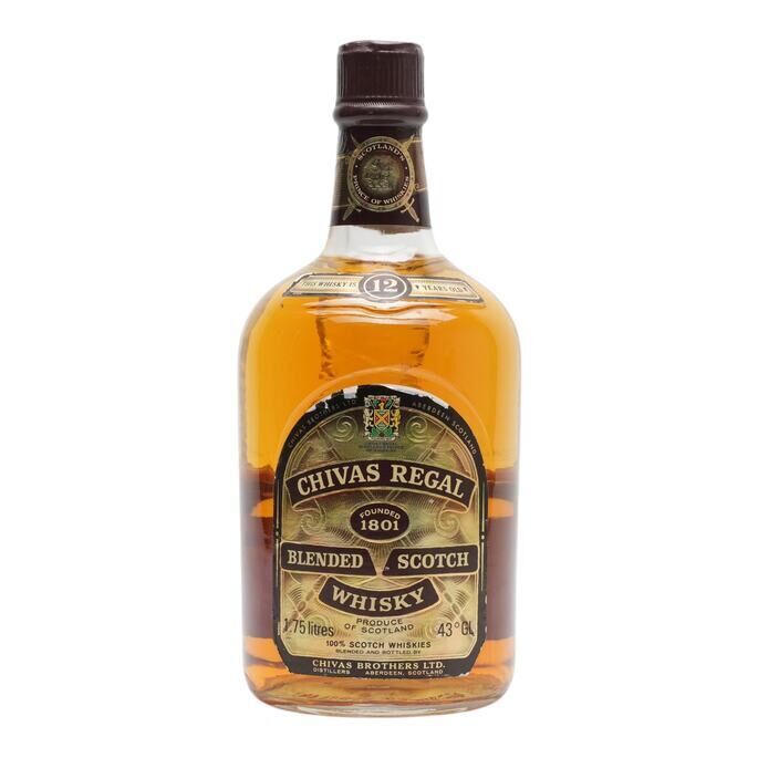Chivas Regal 12 Year Old, 43%, 1.75L whisky bottle