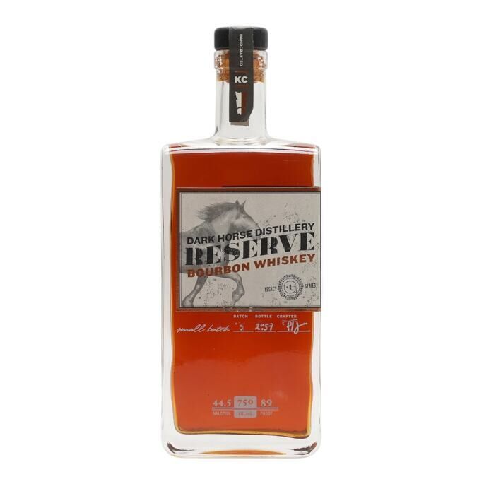 Dark Horse Reserve Bourbon Batch No. 5, 44.5% whisky bottle