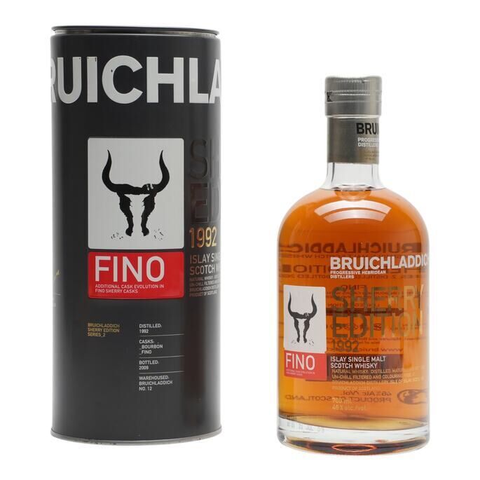 Bruichladdich 1992 Fino Sherry Finish Bottled 2009
