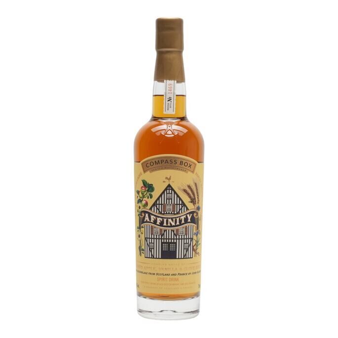 Compass Box Affinity, 2019, 46% whisky bottle