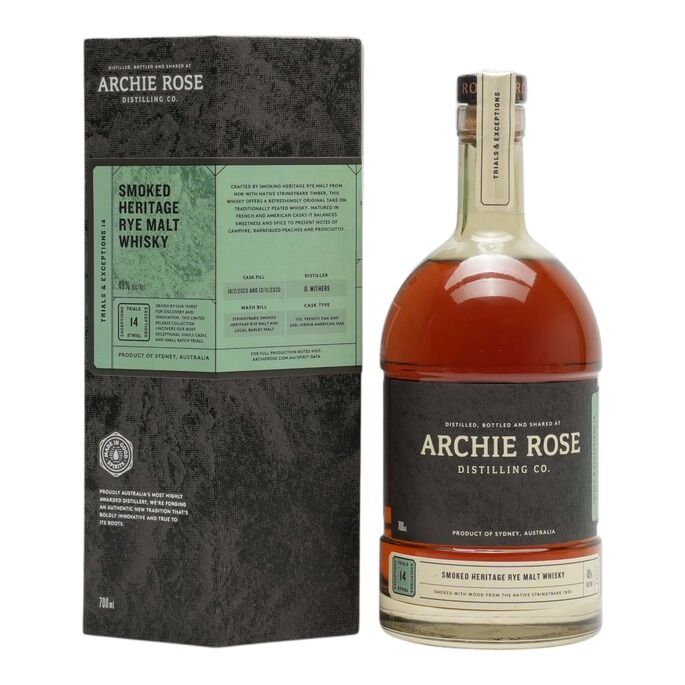 Archie Rose Stringybark Smoked Heritage Rye Malt