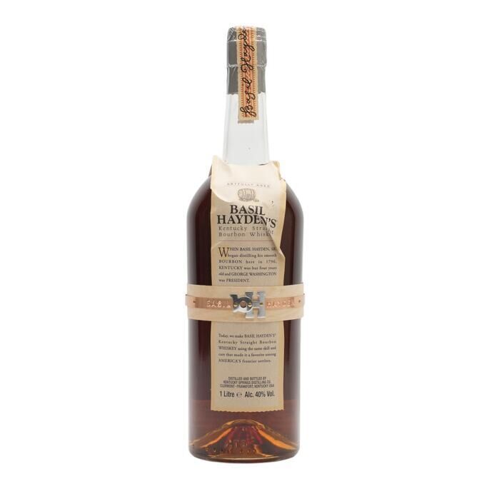 Basil Hayden's Kentucky Straight Bourbon Whiskey, New Charred Oak Cask, 40%, 1L whisky bottle