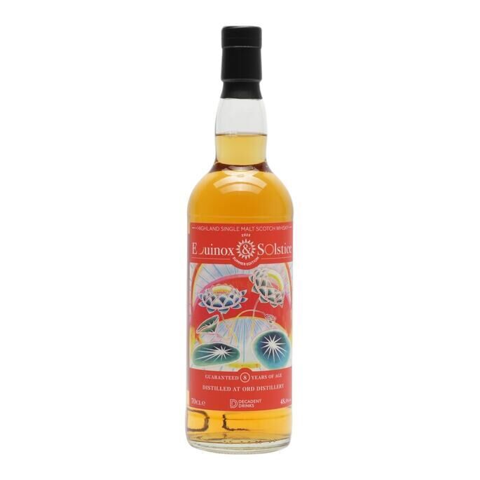Glen Ord 2017 - 8 Year Old - Equinox & Solstice, Hogshead Cask, 2017, Decadent Drinks, 48.5% whisky bottle