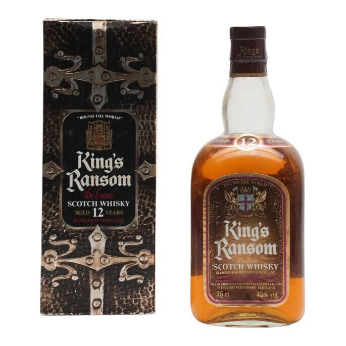 King's Ransom Round the World 12 Year Old, Sherry Cask, 43% whisky bottle