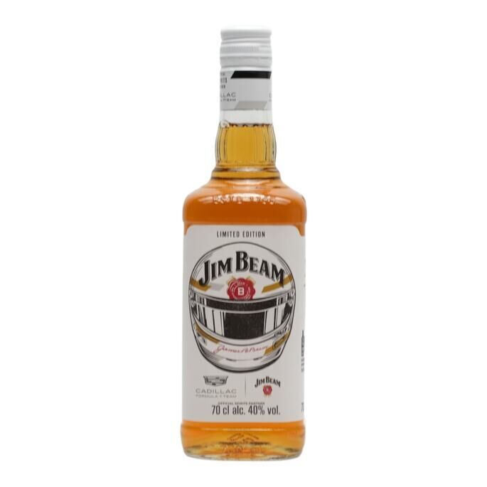 Jim Beam Cadillac Formula 1 Team Limited Edition, New Charred Oak Cask, 40% whisky bottle