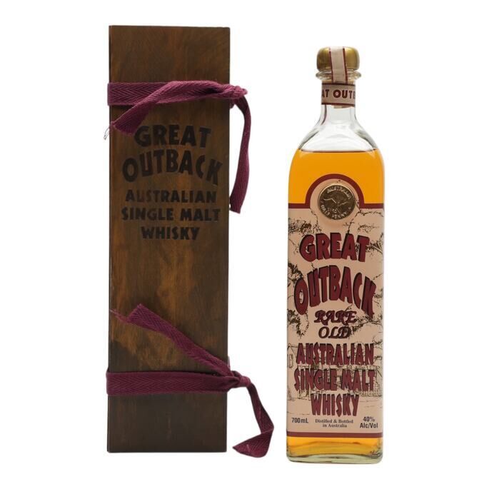 Great Outback Rare Old Single Malt Whisky, Tasmania, 40% whisky bottle
