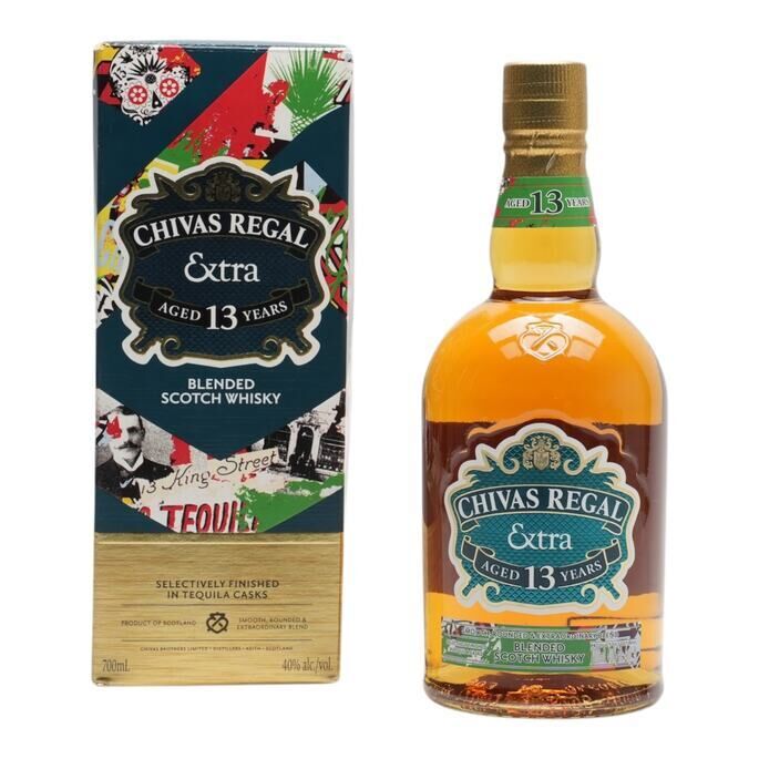 Chivas Regal Extra 13 Year Old, Tequila Cask, 2022, 40% whisky bottle
