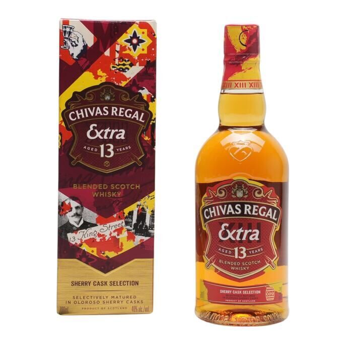 Chivas Regal Extra 13 Year Old, Oloroso Sherry Cask, 40%, 70cl whisky bottle