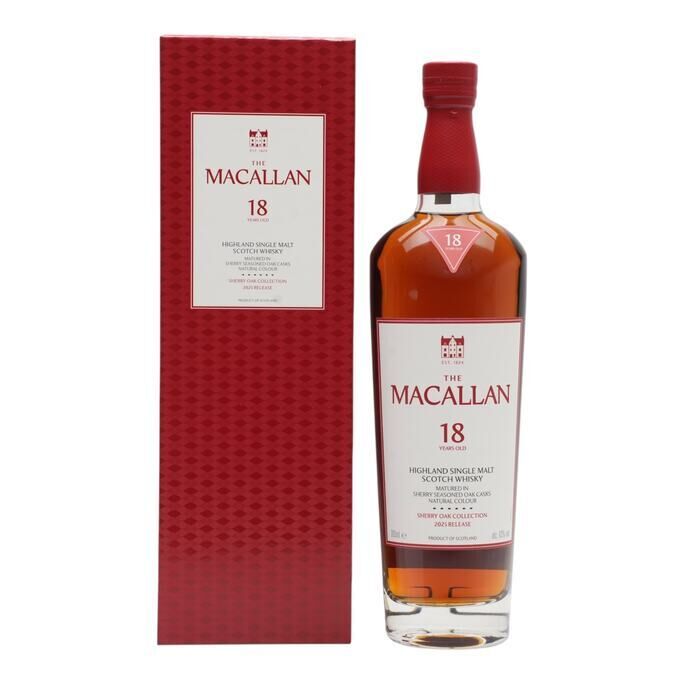 Macallan 18 Year Old Sherry Oak 2025 Release