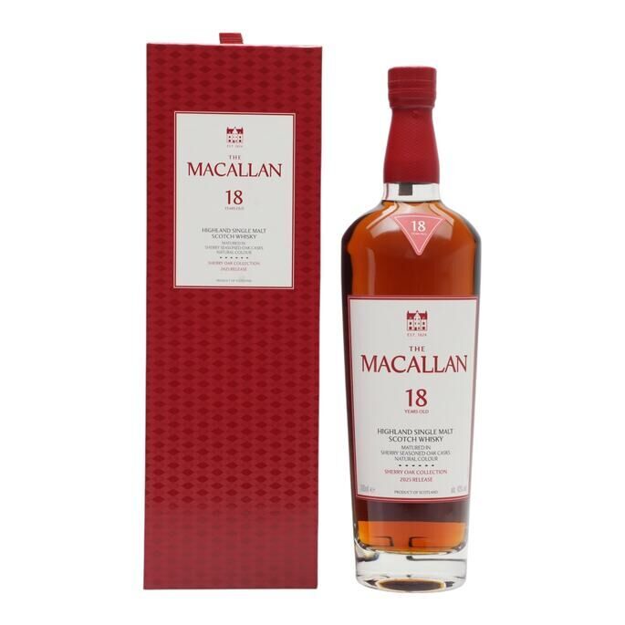 Macallan 18 Year Old Sherry Oak 2025 Release
