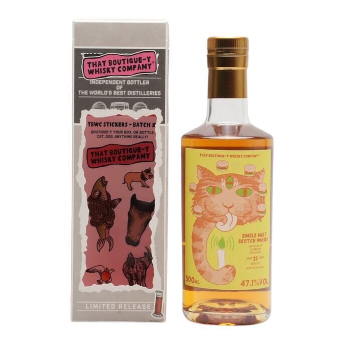 That Boutique-y Whisky Company Boutique-Y Whisky Co Clynelish 25 Year Old Batch #11 50cl, Hogshead Cask, That Boutique-y Whisky Company, 47.1% whisky bottle