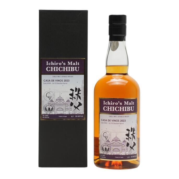 Chichibu Single 1st Fill Bourbon Cask No.7404 For Casa De Vinos 2023