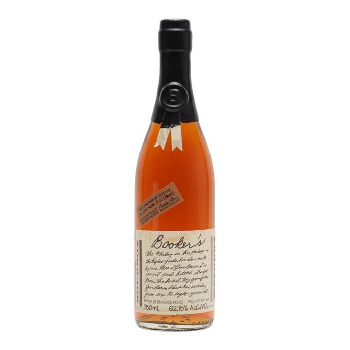 Jim Beam Booker's Bourbon 6 Year Old, Batch No. 2022-01E, 62.1% whisky bottle