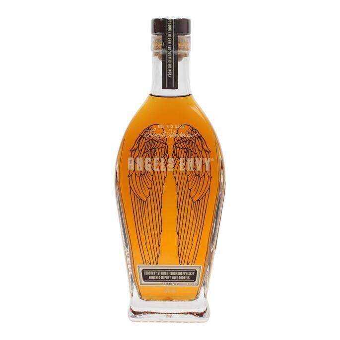 Angel's Envy Kentucky Straight Bourbon Whiskey Finished in Port Wine Barrels, 43.3% whisky bottle