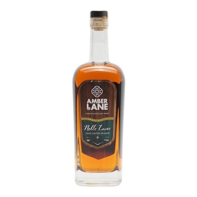 Amber Lane Noble Lane, Bourbon & French Oak Ex-Dessert Wine Cask, 2025, 52% whisky bottle
