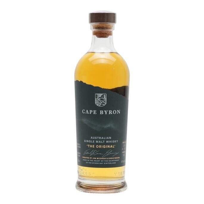 Cape Byron The Original, Batch No. 6, 47% whisky bottle