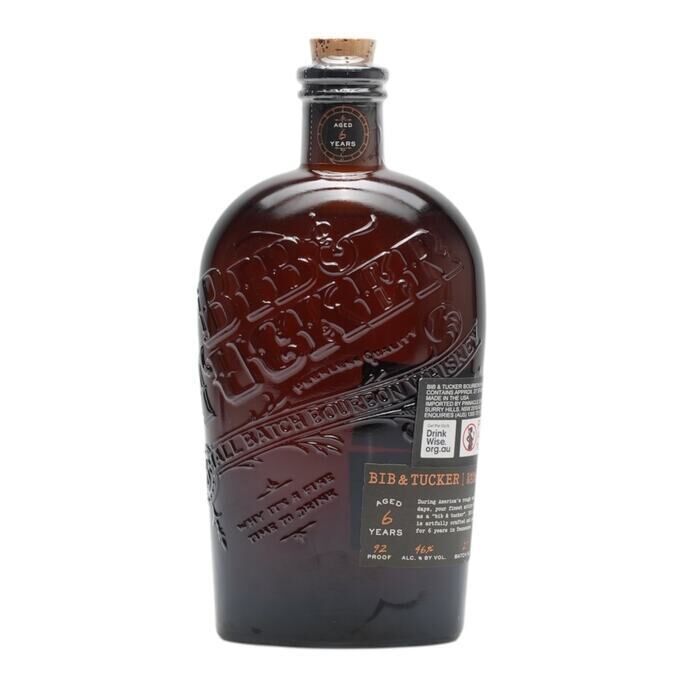 Bib & Tucker Small Batch No. 6 Year Old, Batch No. 27, 46% whisky bottle