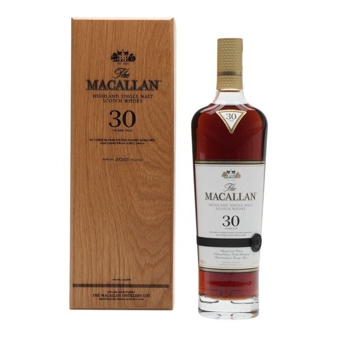 Macallan 30 Year Old Sherry Oak 2022 Release