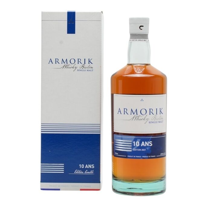 Armorik 10 Year Old, Bourbon & Sherry Cask, Édition 2021, 2021, 46%