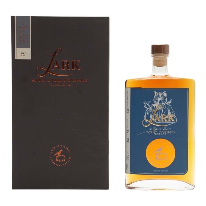 Lark Wolf Release II, Imperial Smoked Porter Cask, 2019, 54% whisky bottle
