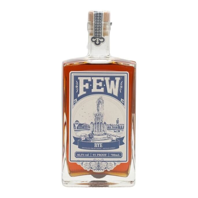FEW Rye, 46.5%, 70cl whisky bottle