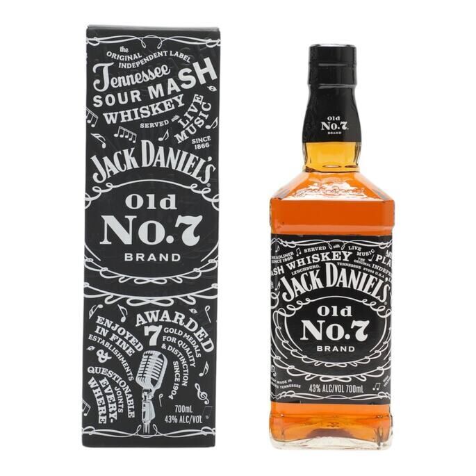 Jack Daniel's Old No. 7 Brand Limited Edition, Batch No. GE09579, 2022, 43% whisky bottle