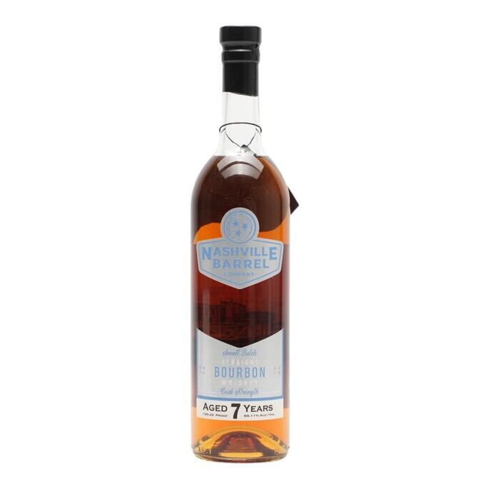 Nashville Barrel Company Small Batch No. Cask Strength 7 Year Old, Batch No. 424, 60.1% whisky bottle