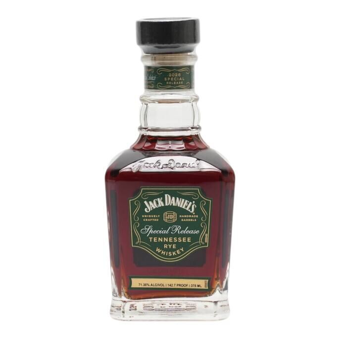 Jack Daniel's Special Release Small Batch No. Rye Boiler Hill 2 8 Year Old, New Charred Oak Cask, Batch No. 2, 2026, 71.35% whisky bottle