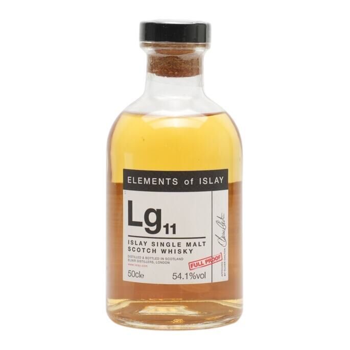 Lagavulin Elements of Islay 14 Year Old, Bourbon Cask, Lg11, 2007, Elixir Distillers, 54.1% whisky bottle