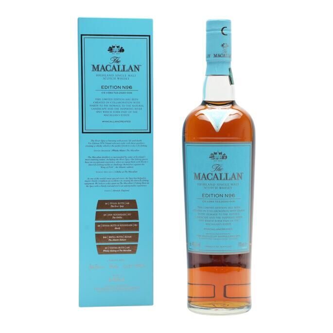 Macallan Edition No. 6, Sherry Cask, 2020, 48.6%, 70cl whisky bottle