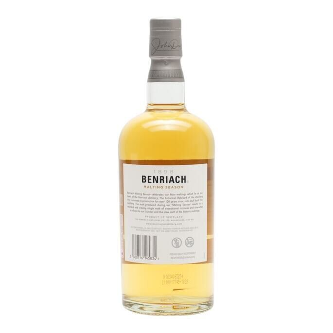 Benriach Malting Season Fourth Edition 10 Year Old, Bourbon & Sherry Cask, 2025, 47.9% whisky bottle