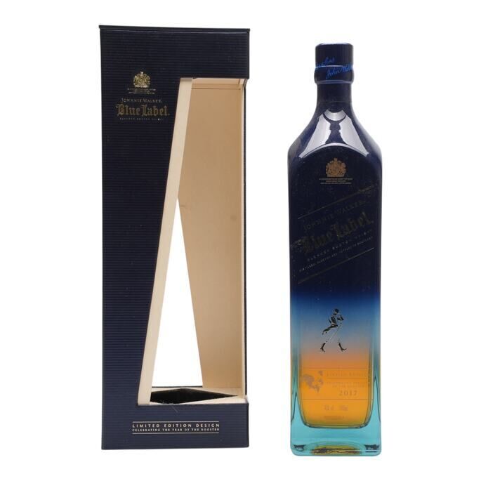 Johnnie Walker Blue Label Year of the Rooster, Bourbon & Sherry Cask, 2016, 40% whisky bottle