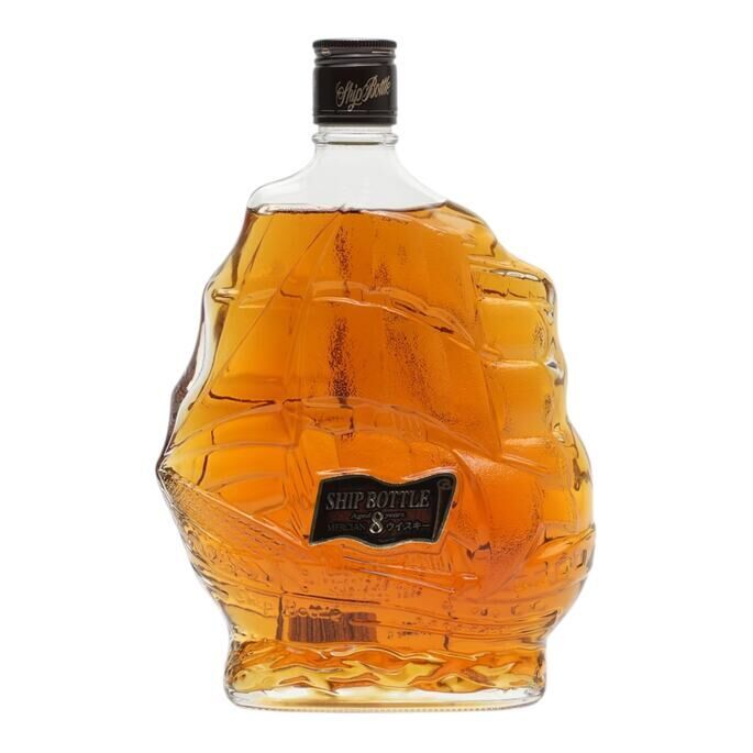 Mercian Ship Bottle 8 Year, Mixed Cask, 2000, 40% whisky bottle