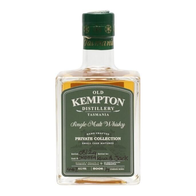 Old Kempton Private Collection, Bourbon Cask, Cask #OKD564, 2024, 44% whisky bottle