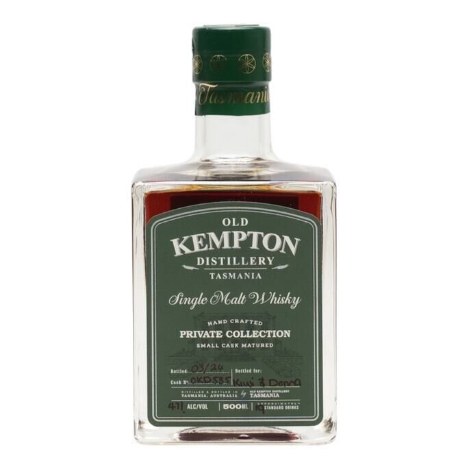 Old Kempton Botrytis Cask Private Collection, Cask #OKD535, 2024, 47% whisky bottle
