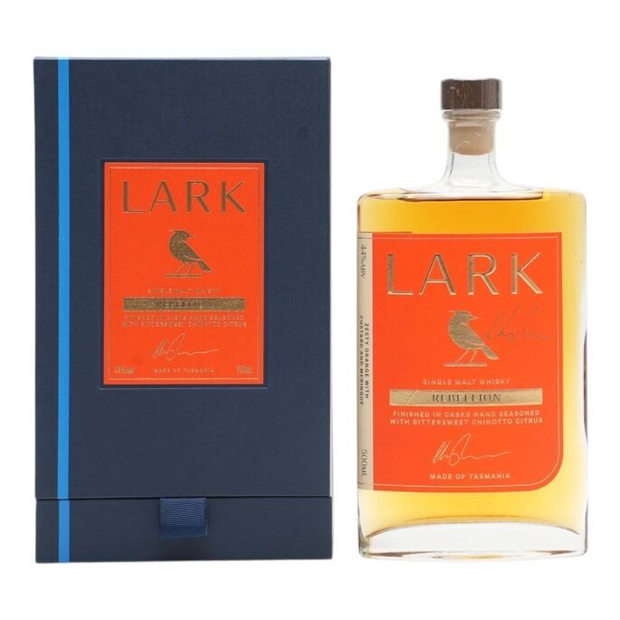 Lark Rebellion, Chinotto Seasoned Cask, 2023, 44% whisky bottle