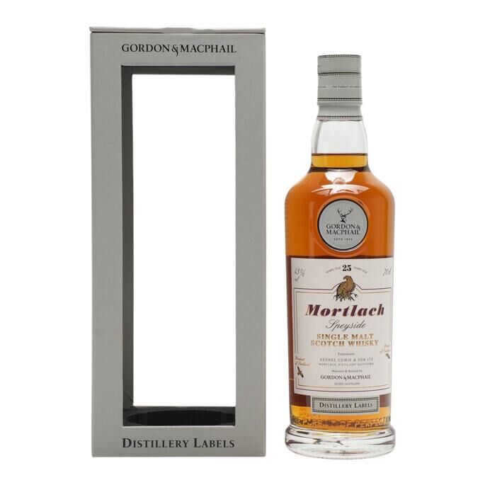 Mortlach 25 Year Old, Sherry Cask, Gordon & MacPhail, 43% whisky bottle