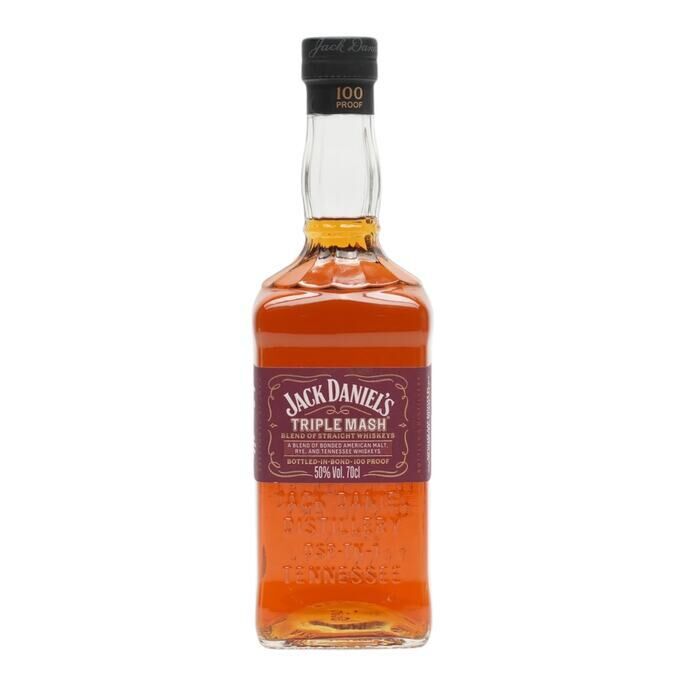 Jack Daniel's Triple Mash, New Charred Oak Cask, 2022, 50% whisky bottle