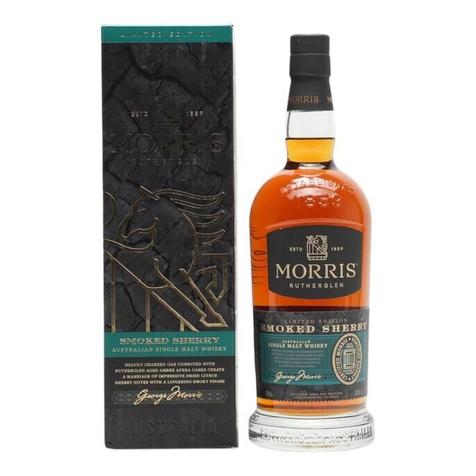 Morris Smoked Sherry, Sherry Cask, 2023, 50% whisky bottle
